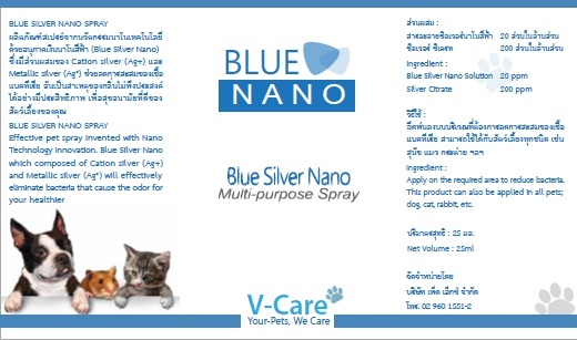 Blue Silver Nano Spray
