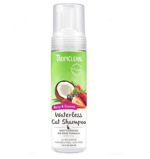 Tropiclean Waterless CAT Shampoo Deep Cleaning