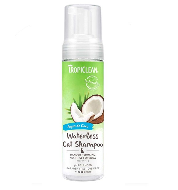 Tropiclean Waterless CAT Shampoo Dander Reducing