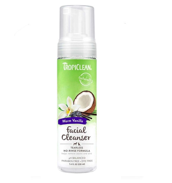 Tropiclean Waterless Facial Cleanser