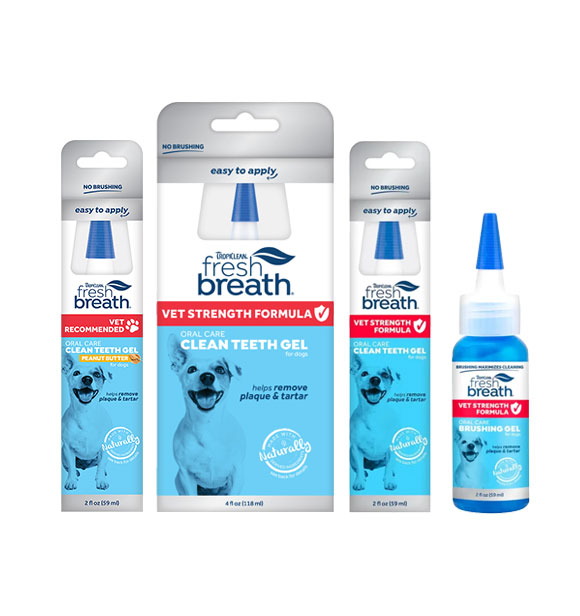Tropiclean Freshbreath CERTIFIED WELLNESS COLLECTION  VET REOCMMENDED ORAL CARE CLEAN TEETH GEL