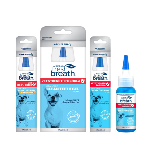Tropiclean Freshbreath CERTIFIED WELLNESS COLLECTION VET REOCMMENDED ORAL CARE CLEAN TEETH GEL